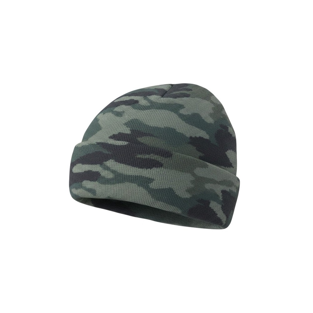George Solid Cuff Beanie Men One Size Green Camo NWT Knit Hat